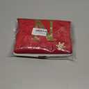 HYTENSUN Letter Christmas Stockings 15.6 Inches Monogram Red Velvet with Bell Xmas Stockings Classic Personalized Stocking Decorations for Family Holiday Season Decor