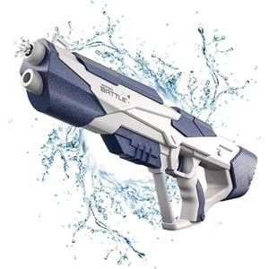 Water Blaster Gun for Outdoor Fun, Standard Pistol Grip Design, Blue and Pink (Blue), Large, CY005/CY006