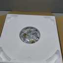 VOLISUN Low Profile Ceiling Fans with Lights and Remote, 19.7in Fandelier Ceiling Fan Flush Mount, 3000K-6500K Smart Bladeless LED Fan Light, White Modern Ceiling Fans with Lights for Bedroom