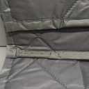 Magnetic Thermal Insulated Door Curtain, Temporary Cover, Durable Upgraded Oxford Cloth & Thicken Cotton Fill, Soundproof and Windproof (Gray, Fits Size 38" x 82")