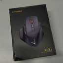 E-YOOSO Large Wireless Mouse for Big Hands, X-31 Cordless Ergo Computer Mouse, 6 Buttons, 5-Level 4800 DPI, 18 Months Battery Life, for Laptop, PC, Chromebook (Black)