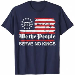 We The People Serve No Kings Shirt T-Shirt XL
