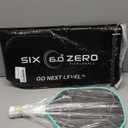 Six Zero Quartz Pickleball Paddle - Affordable, Premium Construction, Raw Carbon (Rose)