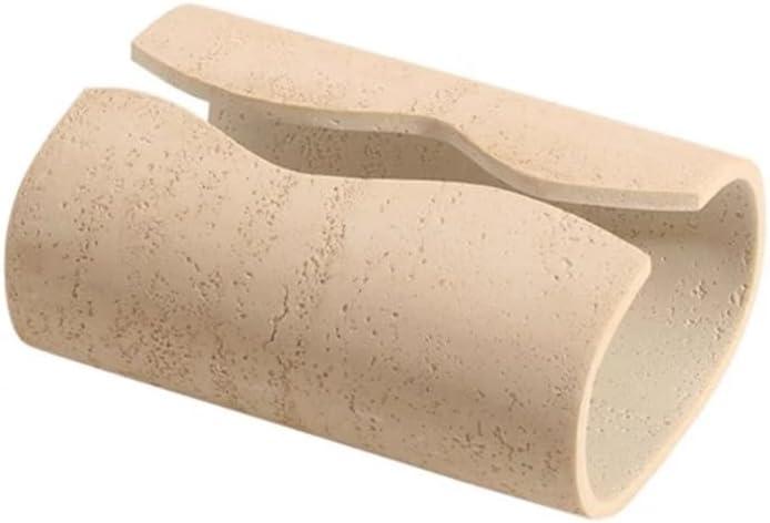 Tissue Box Holder Tissue Box Cover Holder Tissue Paper Holder for Bathroom Living Room Bedroom Vanity Kitchen Minimalistic Office Home Decor Tissue Organizer Box(Beige)