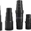 Vacuum Attachment Adapter Kit- Vacuum Hose Adapter - Pool Supply 1-1/4" or 1-1/2" Hoses Connector - Hoses Reducer Adapter - Reducer from 35mm/38mm/42mm to 32mm - from 1 3/8 inch to 1 1/4 inch