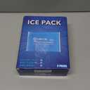 Large Gel Ice Packs for Injuries Reusable Hot Cold Pack Compress for Pain Relief, Rehabilitation, Comfort Ice Gel Pack Flexible Therapy on Neck, Arm, Knee, Leg, Shoulder, Elbow, Wrist - 2 Pack Blue