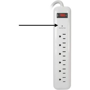 Hidden Surveillance Camera 6 Outlet Power Strip, Spy Security Camera