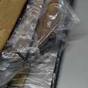 iDavosic.ly 4 Tier Corner Plant Stand Indoor, 45 Inch Tall Vertical Metal Flower Heavy Duty Pot Holder Shelf Outdoor for Patio Porch Living Room, Modern Black & Rustic Brown - Round