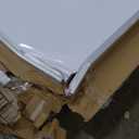 Rolling White Board on Wheels, 96" x 48" Double-Side Magnetic Dry Erase Board with Stand, Aluminum Frame Extra Large Mobile Standing Whiteboard for Office, Classroom & Home