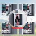 DaierTek Insulated Wire Connectors, 2/0-6 AWG Multi Tap Connector, 2 Ports Aluminum to Copper Inline Splice Connector with Slotted Allen Hex - 4 Pack