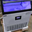 Commercial Ice Maker 250Lbs/24H Under Counter Ice Machine with 77Lbs Storage Bin, 90 Ice Cubes in 11Min, Stainless Steel Freestanding Ice Making Machine for Business, Water Filter and Scoop Included