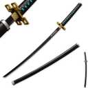 Metal Demon Sword 104cm/41inchs,Stainless Steel, Hashira Pillar and Protagonist Katana for Anime Cosplay, Anime Original Textures, Multiple Styles to Choose from