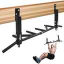 Yes4All Joist Mounted Pull Up Bar, Heavy Duty Multi Grips Joist Mount Pull Up Bar, Chin Up Bar Ceiling Mount