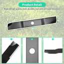 70000-00605 High Lift Mower Blades for 54" Deck, Compatible with Ku-bota RCK54-18Z RC54-24B RC54-G20 Lawn Tractor, Replaces 70000-25004 76529-34330 K5615-34330, 3 Pack