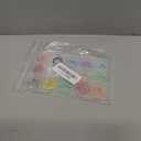 60 Pcs Metal Spring O Rings Clip, 15 Colors Round Carabiner Clips Trigger Spring Snap Keyring Buckle Hook for Keychain, Bags, Purses, Paper, DIY Ring Clip with Storage Box