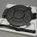 Vivicreate Tortilla Press Cast Iron 7.5 Inch, Heavy Duty Tortilla Maker, Roti Maker, Empanada Press, Dough Press for Tacos Flatbread Plantain, Mexican Kitchen Tool, Prensa Tortillas