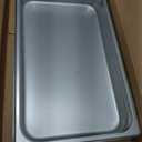 Winco 2.5-Inch Deep Full-Size Anti-Jamming Steam Table Pan, 25 Gauge, NSF, Stainless Steel, Medium