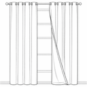 NICETOWN 100% Blackout Window Curtain Panels, Heat and Cold Blocking Drapes with Black Liner for Nursery, 84 inches Drop Thermal Insulated Draperies (2 Pieces, 52 inches Wide Each Panel)