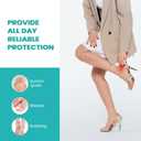 Promifun Blister Pads - 28 ct Water Resistant Hydrocolloid Bandages for Foot, Toe, Heel - Gel Blister Cushions for Prevention & Recovery, Variety Pack