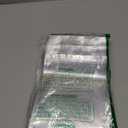 100 Pack Mylar Bags for Food Storage 6 x 9 Inch Resealable Smell Proof Bags with Clear Window Aluminum Foil Packaging Pouch Bag Silver