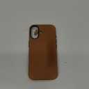 Dockem Genuine Leather Case for iPhone 17 Compatible with MagSafe, with Capacitive Camera Control Button (MSGL, Light Brown)