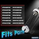 NTW4600YQ1 NTW4630YQ0 NTW4650YQ0 Washer Suspension Rods RTW4640YQ0 RTW4640YQ1 WTW4800XQ2 NTW4610YQ0 MVWC200XW2 WTW4800XQ0 WTW4800XQ4 NTW4700YQ1 MVWC200XW0 for Amana Maytag Whirlpool Washer