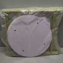 2 Tier Round Side Table, Folding End Tables Coffee Table Simplistic Sofa Table Waterproof Removable Tray Table Indoor Outdoor Accent Table for Living Room Bedroom (Faux Marble White, 2pcs)