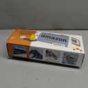 helloleiboo 39.8" Snow Brush for Car Extendable Snow Broom Detachable Ice Scrapers with 12-Inch 180 Pivoting Brush Head for Car Truck SUV (Orange)