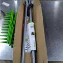 2-in-1 Leaf Grabber Rake, Back Saving Leaf Collector Tool with Long Handle, Efficient Leaf Picker Upper Grabber, Leaves Pickup Shovel for Lawns Yard Work Gardening