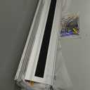 6" Rise Door Threshold Ramps for Doorways, Stable Yellow Edge, Aluminum Wheelchair Ramp for Home Steps, Adjustable Modular Entry Ramp for Scooters, Power Chairs, 880LBS Load Capacity