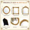 Vintage Mirror Set,15in/13in/12in,Retro Style,3 Pcs