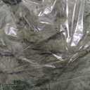 MEGO Fluffy Faux Rabbit Fur Bean Bag Chair Cover(No Filler), Soft Plush Shaggy Striped Stuffed Animal Storage Beanbag, 3FT Big Fuzzy Decorative Ribbed Floor Lounger for Bedroom Living Room, Sage Green (Large(38"x38"x40"))