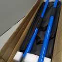 4PK Support Pole,Steel Telescopic Quick Adjustable 3rd Hand Support System, Support Rod, Supports up to 154 lbs Construction Rods for Cabinet Jacks Cargo Bars Drywalls Extends from 50 Inch to 118 Inch