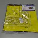 CoverYourHair Paisley Bandanas - 100% Cotton Cowboy Bandanas - 6 Pack Assorted Western Headwraps