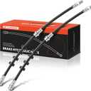 A-Premium Front Driver and Passenger Side Brake Hydraulic Hose Compatible with Ford, Mazda and Mercury Models - Escape 2008-2012, Tribute/Mariner 2008-2011 (Pack of 2)