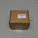 Oirlv Luxury Hexagonal Leather Watch Travel Case Single Watch Box for Men Portable Jewelry Storage Roll Organizer(1-Slot,Brown)