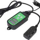 1500W Humidity Controller Pre Wired Outlet Stage Humidifier Dehumidifier LED Display Suitable for Greenhouses, Mushroom, Planting Tents (US Plug 100 to 240V)