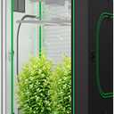VIVOSUN S336 3x3 Grow Tent 36"x36"x72" Highest Reflective Mylar Tent