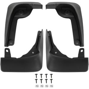 ECCPP Mudguard Splash Guards Front & Rear 2024-2025 For Mercedes-Benz E450 3.0L Mud Flaps Set of 4 Flexible and Bendable Mud Flaps Splash
