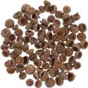 Ciieeo Crafts Vases Natural Acorns Bulk Real Rustic Acorns Caps for Craft Christmas Thanksgiving Pine Cone Ornament Winter Xmas Tree Wreath Vase Filler Decoration 100PCS Ornament Bulk