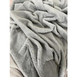 Sumptuously Soft Faux Fur Fabric - 2 Way Stretch Blanket Material for Coats, Capes, and Shawls - 58 Inches Wide, 1 Yard: Luxurious, Cozy, and Perfectly Fluffy (Gray Bunny)