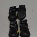 CovertSafe& Dog Boots for Dogs Non-Slip, Waterproof Dog Booties for Outdoor, Dog Shoes for Medium to Large Dogs 4Pcs with Rugged Sole Black, Size 5