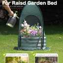 Pop up Gardening Net Cover,29.5x29.5x39.4 inches Pack of 2,Pest Guard Cover for Vegetables Fruits Durable Plant Gardening Net, Pop-Up Chicken Pen for Small Animals Outdoor Run and Pet Enclosure