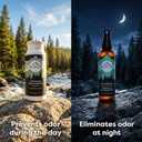 Lumi Outdoors Natural Shoe Deodorizer Spray and Foot Powder Bundle - Lemon Eucalyptus and Foot Powder