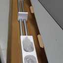 1 Inch Curtain Rods 72 to 144 Inches (6 to 12 ft) Telescoping Single Drapery Rod, USFOOK Heavy Duty Curtain Rods for Windows with Silver Decorative Translucent Finials
