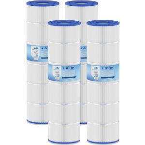 PA106-PAK4 Pool Filter Replacement for Hayward C4030,C4020,C4025,Unicel C-7488,PA106,FC-1226,CX880XRE,C4020,Ultral-A1,FC-6430,106Sq. ft,4Packs