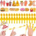 Valentines Day Gifts for Kids, 36 Pack Valentines Cards for Kids School with Slingshot Chicken Toys, Finger Toy for Boys Girls,Valentines Classroom Exchange Gift for Party Favors