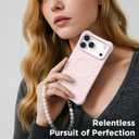 for iPhone 17 Pro Case, Compatible with MagSafe, Screen Protector +[Integrated Silicone Camera Control Button], Shockproof Protective Magnetic Case for iPhone 17 Pro 6.3", Lovely Pink