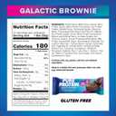 Pure Protein Galactic Brownie Protein Bars 20g Protein, 3g Sugar, 190 Calories (12 count) Low Sugar* High Protein Snack - Gluten Free - Perfect for a Healthy Snack (EXP 05/29/27)