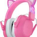 iClever Noise Cancelling Headphones for Kids, SNR 29dB Safety Noise Reduction Ear Muffs for Autism Sensory &Concentration Aid, Ear Hearing Protection for Fireworks/Event/Monster Jam/Concert